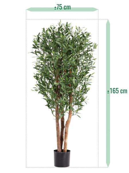 Штучне Оливкове дерево Deluxe H165cm NKoop DP