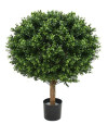 Штучний Самшит Deluxe кулеподібний H85cm NKoop DP