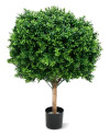 Штучний Самшит Deluxe кулеподібний H95cm NKoop DP