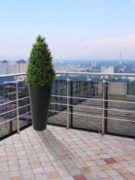 Artificial Boxwood Tower Tree Pyramid H110cm NKoop DP
