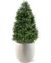 Artificial Boxwood Tower Tree Pyramid H110cm NKoop DP