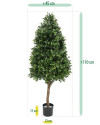 Artificial Boxwood Tower Tree Pyramid H110cm NKoop DP
