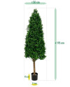 Artificial Boxwood Tower Tree Pyramid H170cm NKoop DP