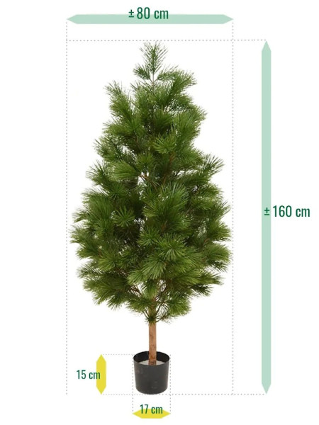 Штучна Сосна Deluxe XL H160cm NKoop DP