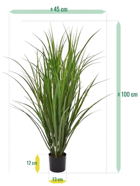 Штучна трава Рід Грас Deluxe H100cm NKoop DP