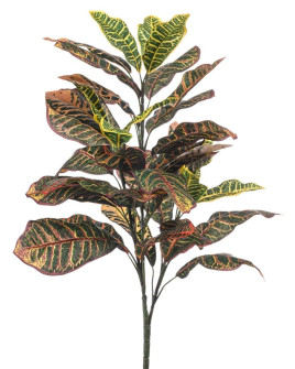 Artificial plant Croton bush H70cm