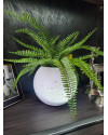 Вазон SFERA S White Ø22cm K&K
