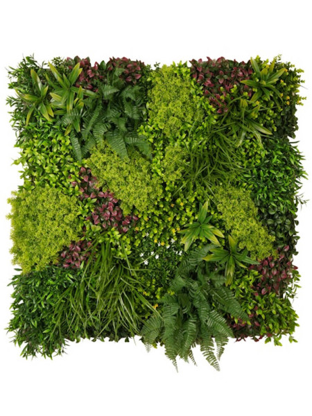 Artificial Wall Garden Mix Mat 100x100cm NKoop EEG