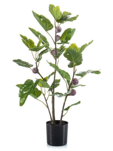 Artificial Fig Tree with Fruits H75cm NKoop EEG