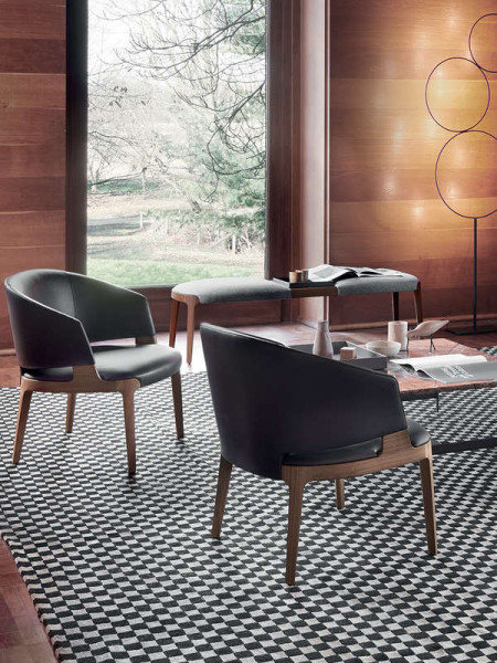 Armchair Velis Lounge (арт.942-PLA) Potocco