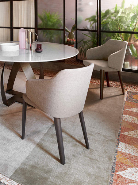 Chair with armrests Concha (арт.905-P) Potocco
