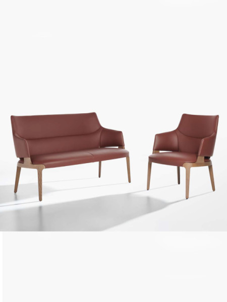 Шкіряне крісло Velis Lounge (арт.942-PLB) Potocco