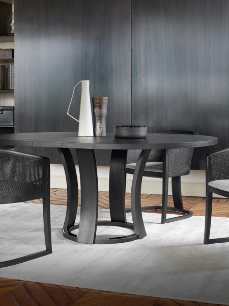 Extending Dining Table Grace Ø130cm (арт.834/TC1) Potocco