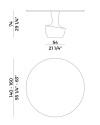 Dining Table Anfora Ø160cm (арт.879/T) Potocco