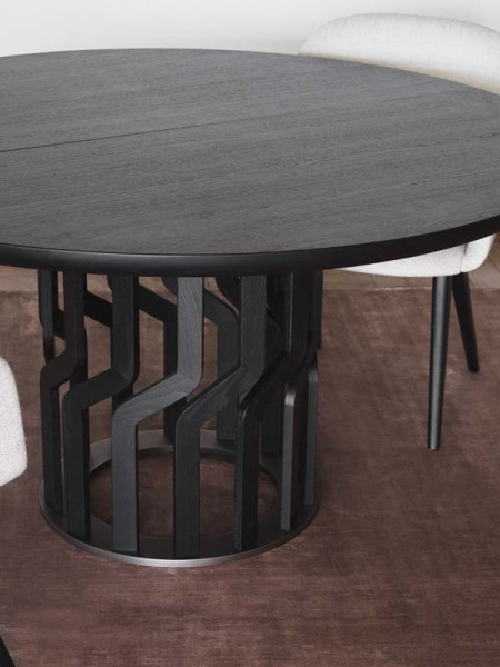 Extending Dining Table Intreccio Ø140cm (арт.950/TC1) Potocco