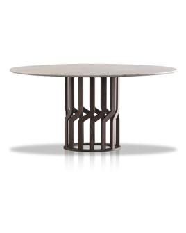 Dining Table Intreccio Ø160cm (арт.950/TC-FIX)