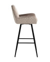 Swivel Bar Stool Linsey Khaki (арт.S4462) Richmond