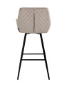Swivel Bar Stool Linsey Khaki (арт.S4462) Richmond