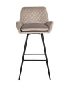 Swivel Bar Stool Linsey Khaki (арт.S4462) Richmond
