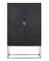 Шкаф Blackbone Silver (арт.7427) Richmond