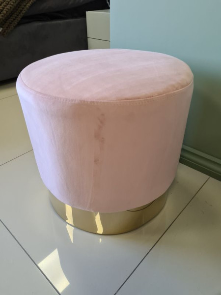 Pouf Lilou Pink Ø42cm (арт.S4427) Richmond