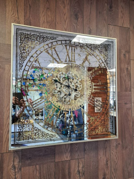 Настінний годинник Owen 82x82cm (арт.KK-0048) Richmond