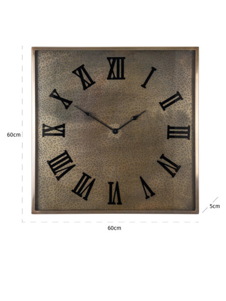 Настінний годинник Bradlee 60x60cm (арт.KK-0074) Richmond