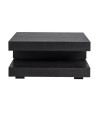 Coffee Table Oakura Black 90x90cm (арт.6505) Richmond
