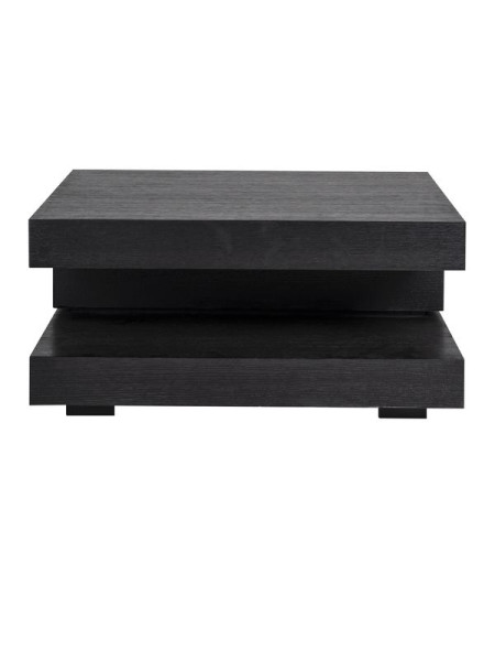 Coffee Table Oakura Black 90x90cm (арт.6505) Richmond
