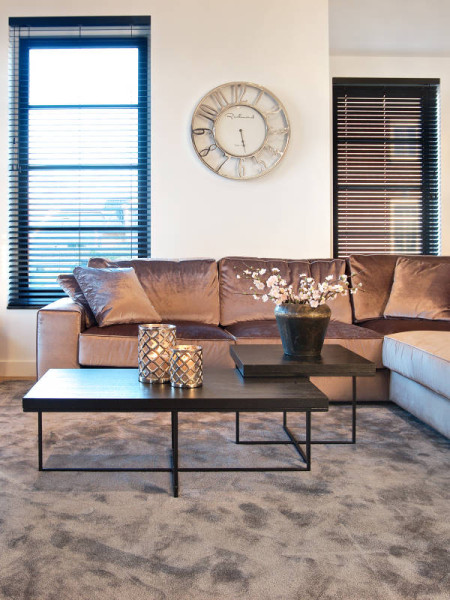 Coffee Table Oakura Black 120x60cm (арт.6508) Richmond