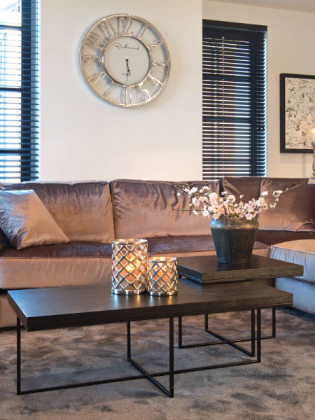 Coffee Table Oakura Black 120x60cm (арт.6508) Richmond