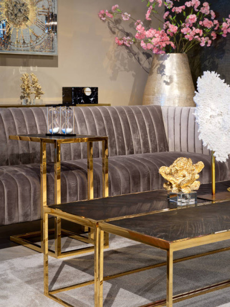 Кавовий столик Blackbone Gold 160x40cm (арт.7434) Richmond