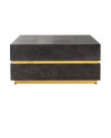 Кофейный столик Blackbone Gold 90x90cm (арт.7448) Richmond
