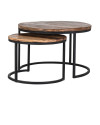 Coffee Table Brooke 2/Set Ø76cm (арт.825005) Richmond