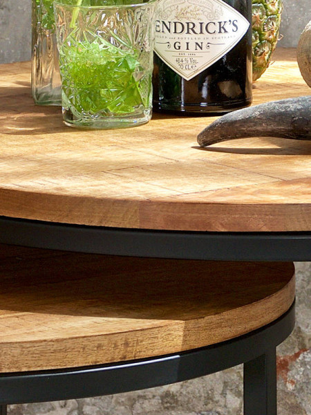Coffee Table Brooke 2/Set Ø76cm (арт.825005) Richmond