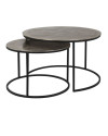 Coffee Table Asher 2/Set Ø80cm (арт.825026) Richmond