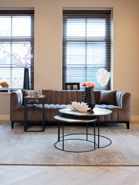 Coffee Table Asher 2/Set Ø80cm (арт.825026) Richmond