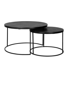 Coffee Table Bolder 2/Set Ø80cm (арт.825073)