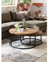 Кофейный столик Kensington 2/Set Ø90cm (арт.9167) Richmond