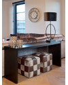 Console Table Oakura Black 200x45cm (арт.6504) Richmond