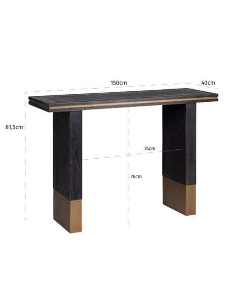 Console Table Hunter 150x40cm (арт.7488) Richmond