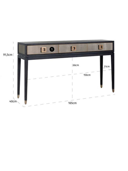 Консольний столик Bloomingville 165х40cm (арт.7524) Richmond