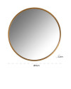 Настінне дзеркало Maeron Gold Ø70cm (арт.MI-0046) Richmond