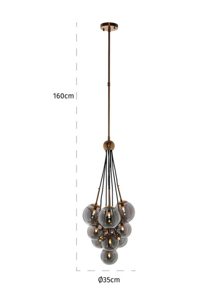 Люстра Beryl Ø35cm (арт.HL-0106) Richmond