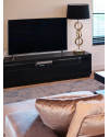 ТВ тумба Oakura Black 185x40cm (арт.6503) Richmond