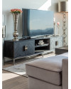 ТВ тумба Blackbone Silver 220x42cm (арт.7415) Richmond
