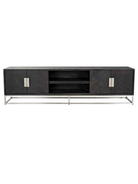 ТВ тумба Blackbone Silver 220x42cm (арт.7415) Richmond