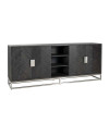 Комод Blackbone Silver 225x45cm (арт.7416) Richmond