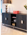 Комод Blackbone Silver 225x45cm (арт.7416) Richmond
