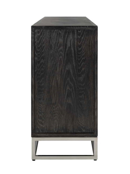 Комод Blackbone Silver 225x45cm (арт.7416) Richmond